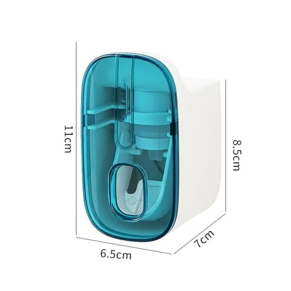 1 PCS Automatic Toothpaste Dispenser Bathroom Accessories Wall Mount Lazy Toothpaste Squeezer Toothbrush Holder - Image 5
