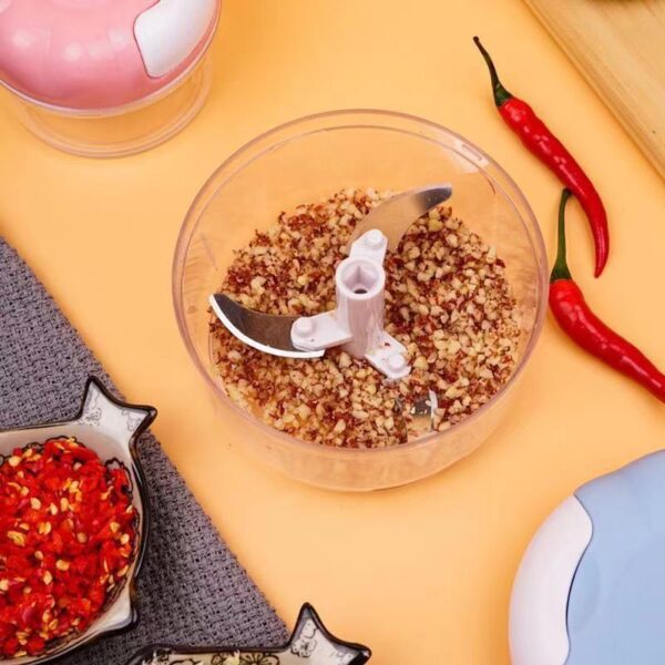 1Pc New Pink Kitchen Mini Home Mashed Potato Garlic Mash Manual Mixer Food Garlic Press Special for Kitchen Cooking Machine - Image 8
