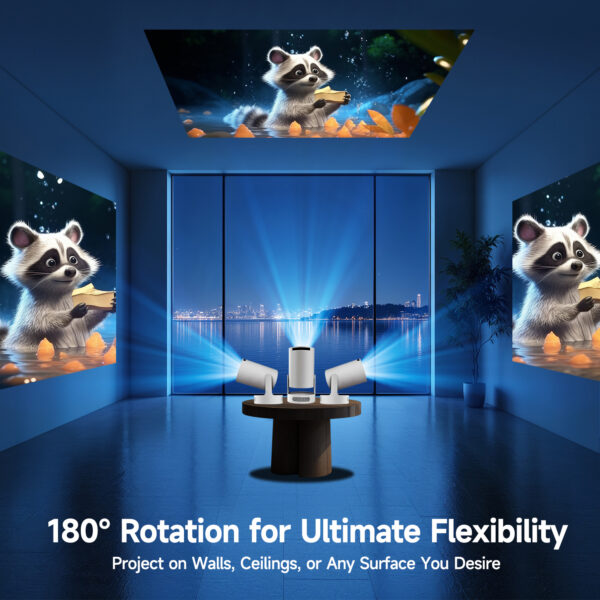 Magcubic Projector HY300 PRO + 4K Android 11 Dual Wifi6 Allwinner H713 BT5.4 1080P 1280*720P Home Cinema Outdoor Projetor - Image 11
