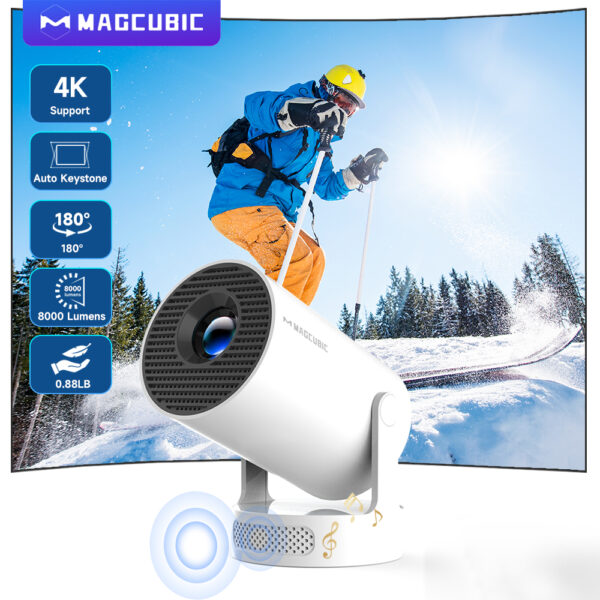 Magcubic Projector HY300 PRO + 4K Android 11 Dual Wifi6 Allwinner H713 BT5.4 1080P 1280*720P Home Cinema Outdoor Projetor - Image 12