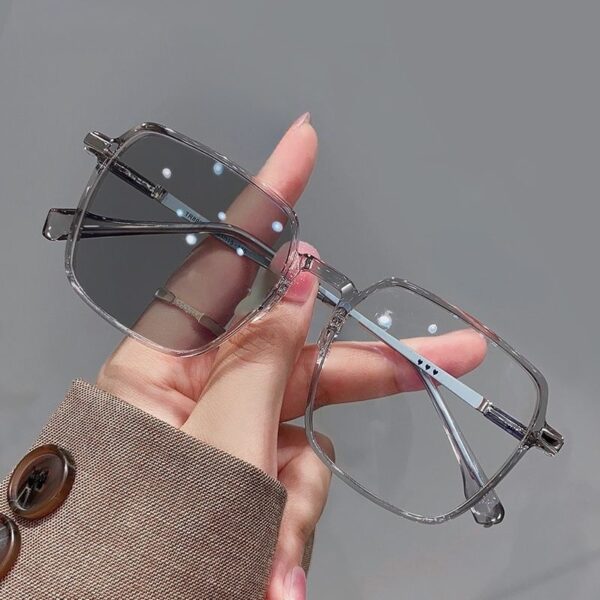 Photochromic Anti Radiation Glasses Metal Eyeglass For Woman Men - Image 10