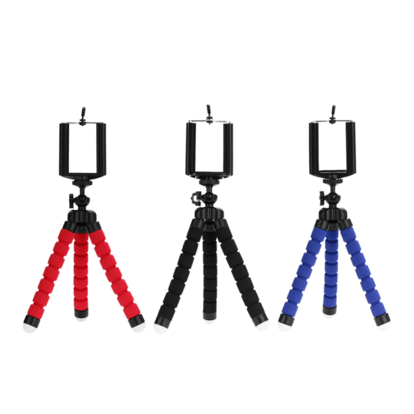 Tripods Tripod For Phone Mobile Camera Holder Clip Smartphone Monopod Tripe Stand Octopus Mini Tripod For Phone - Image 5